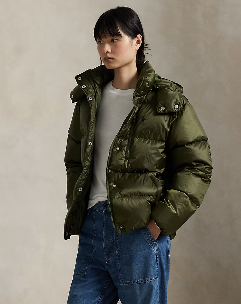 Polo Ralph Lauren Doudoune en duvet mi-lourde Olive